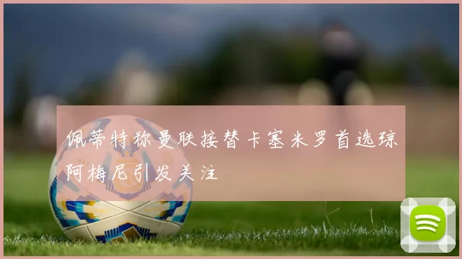 佩蒂特称曼联接替卡塞米罗首选琼阿梅尼引发关注